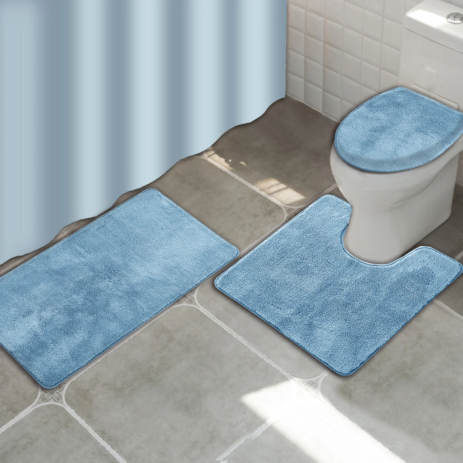Wholesale Cheap Printing Memory Foam Bath Mat