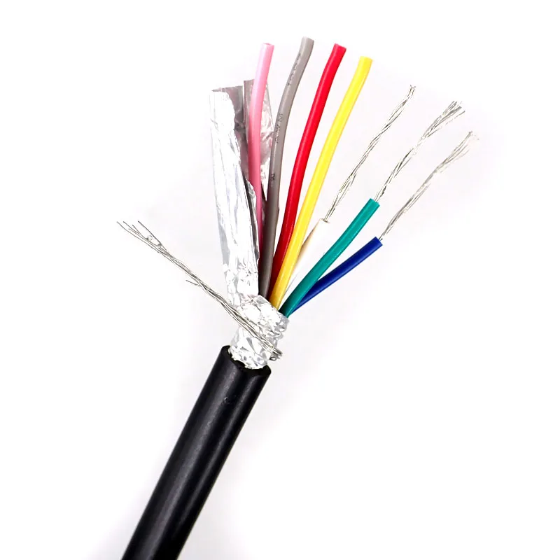 UL2854 PVC Jacketed Tinned Copper Signal Cable80C 30V Multiple Core Shielding Power Cable