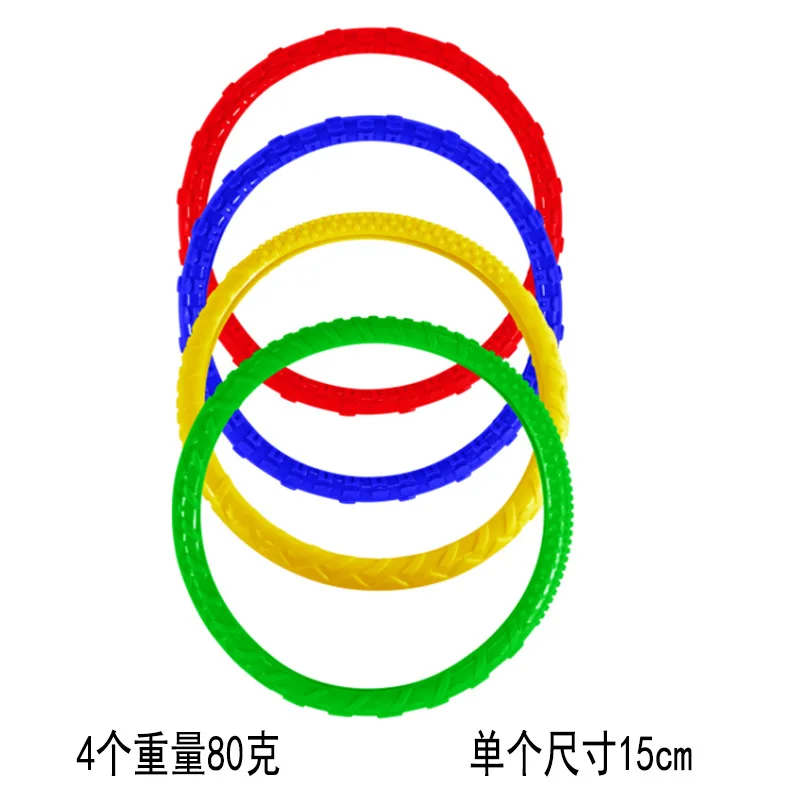 3Pack Diving Toys Underwater Swimming Ring fish pool swimming diving Rings children diving fish rings