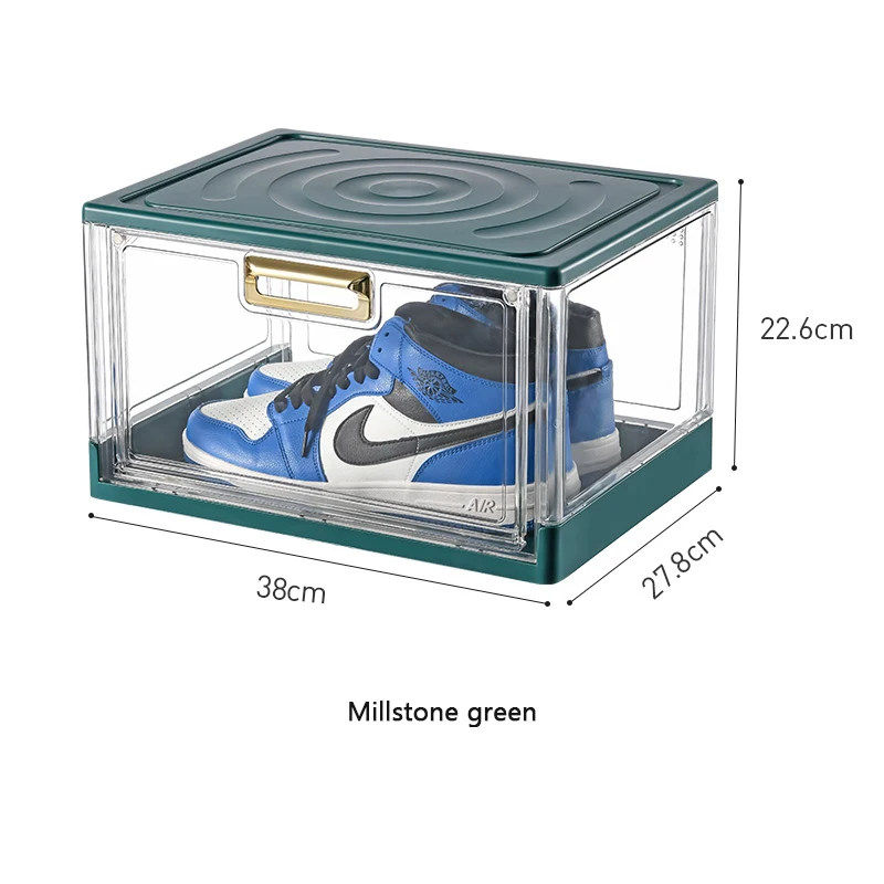 XingYou exhibit shoe storage box organizer plastic clear