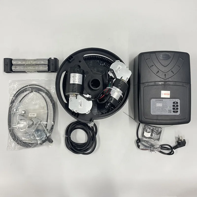 Ручной или электрический, постоянный ток 24 В, австралийский тип, вращающиеся ворота, двойной двигатель с батареей для хранения