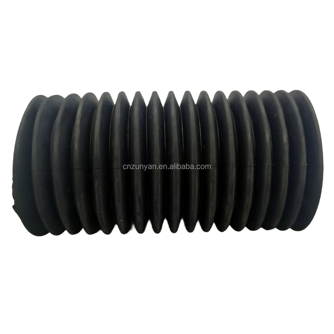 Compression Molded Custom Waterproof Dustproof Flexible Dust Cover Epdm Rubber Bellow