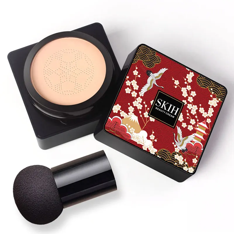 SKIH Mushroom Head Air Cushion Cc Cream Air Cushion Foundation Natural Color CE Adults BB Cream Female Whitening Makeup Base