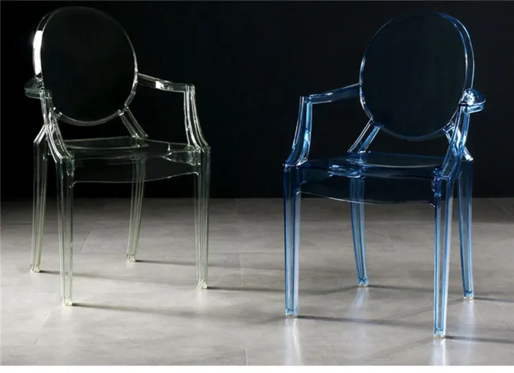 Clear Acrylic Plastic Chair Transparent