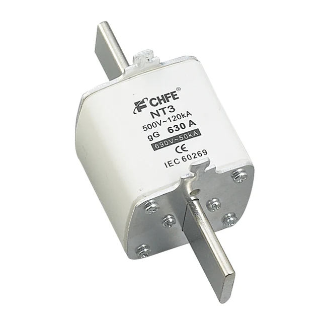 FCHFE NT3 Тип квадратный керамический предохранитель HRC низкого напряжения