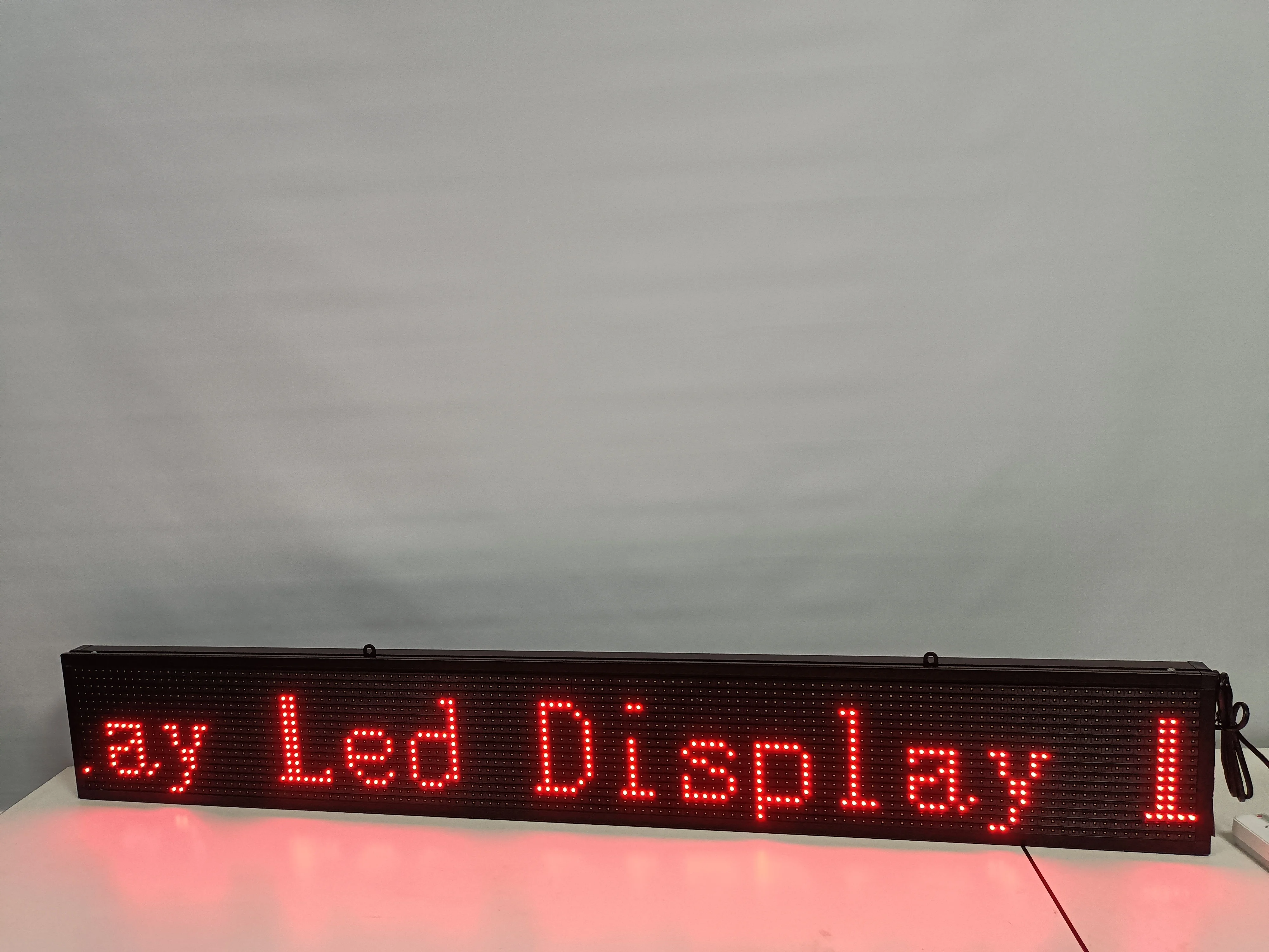Наружный знак сообщения RGB P10 рекламный экран торгового центра полноцветный щит с движущимся текстом светодиодный дисплей прокруткой