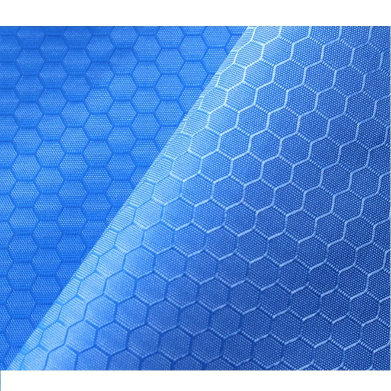 210d nylon oxford hexagon ripstop 100% nylon waterproof with PU coating for tent bag