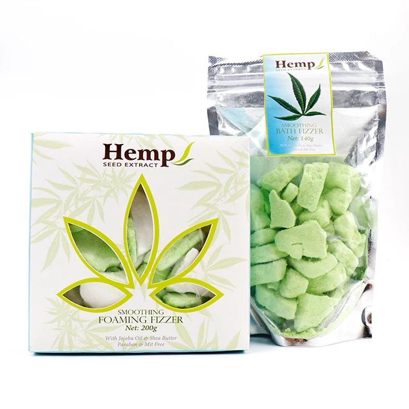  Расслабляющее органическое конопляное масло Cbd ручной работы от производителя бомбочка для ванны соли