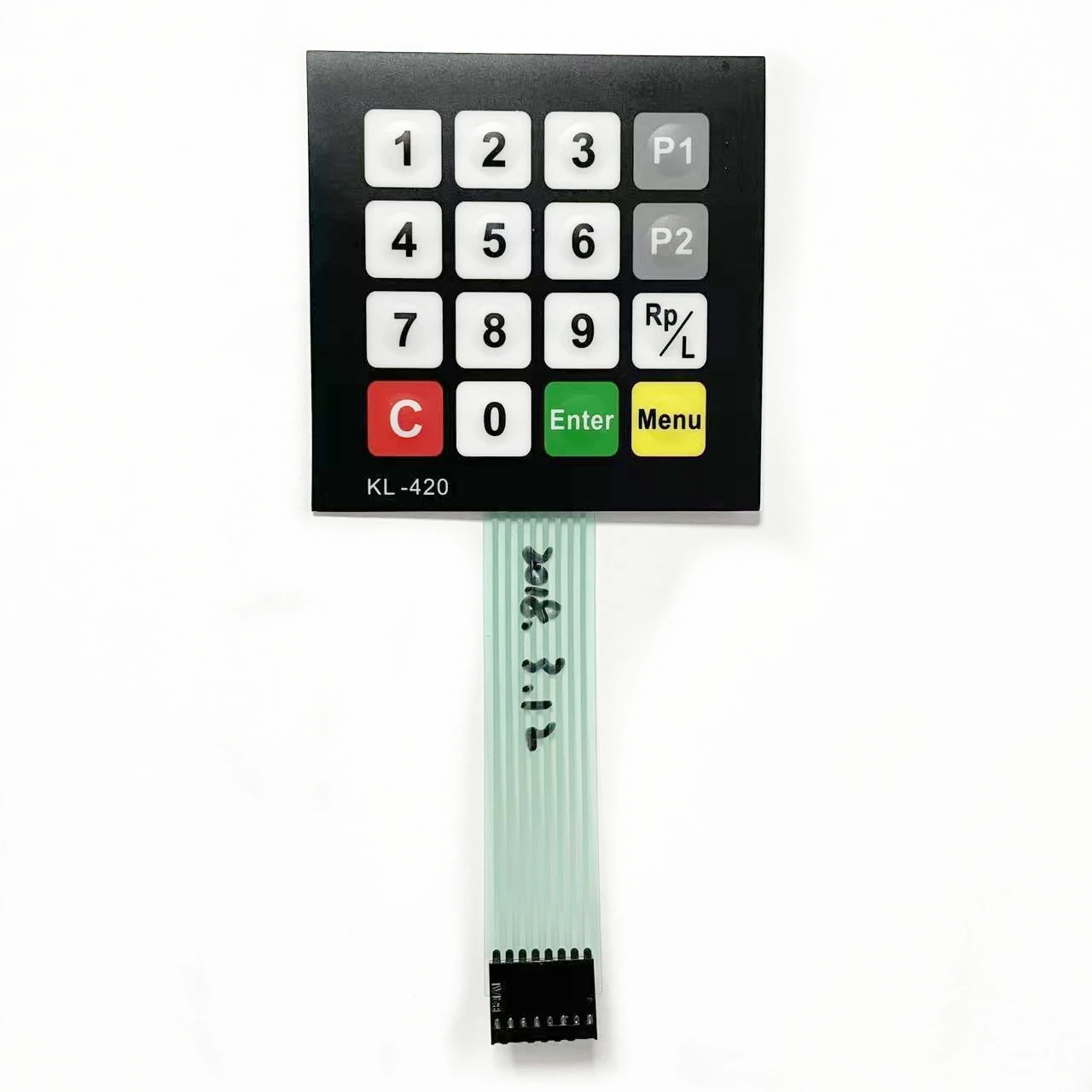 Fuel Dispenser Oil-Resistance Membrane Switch Keyboard for Fuel Dispenser