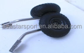 Water Sport Inflatable Boat Launch Wheels Small Boat