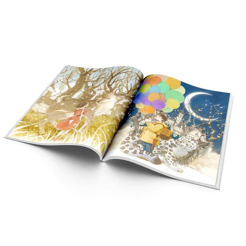 
Book Printing Adult Cheap Colouring Books Comic Magazine 