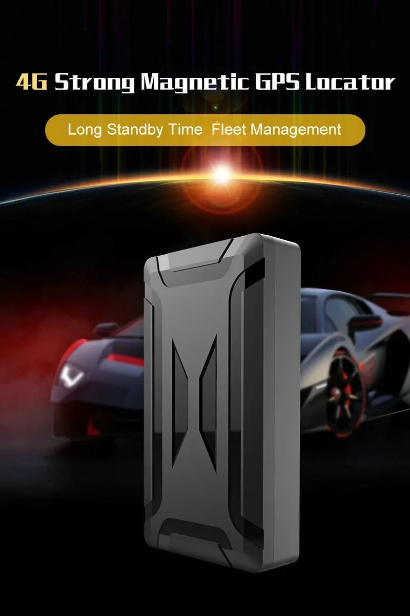 4G GPS Tracker 365 Days Standby Waterproof LH209D GPS Locator Tracker Magnets Drop Shock Alarm