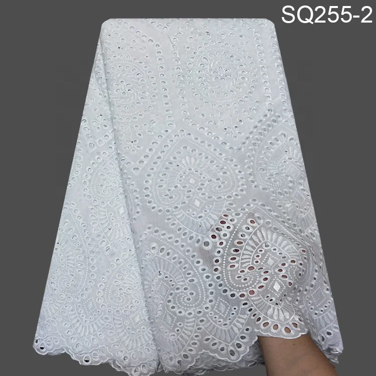 swiss lace fabric african swiss voile lace with beads and stones embroidery handcut lace for women american fabric