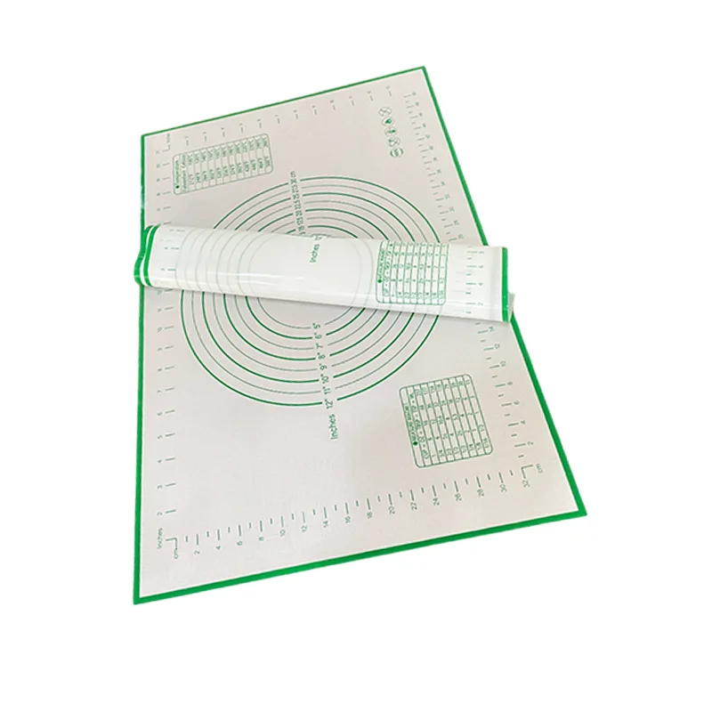 Silicone Pastry Mat Non Stick Large and Thick for Rolling Dough Baking & Pastry Tools Kitchen Antistatic 1 Per Kit Sustainable