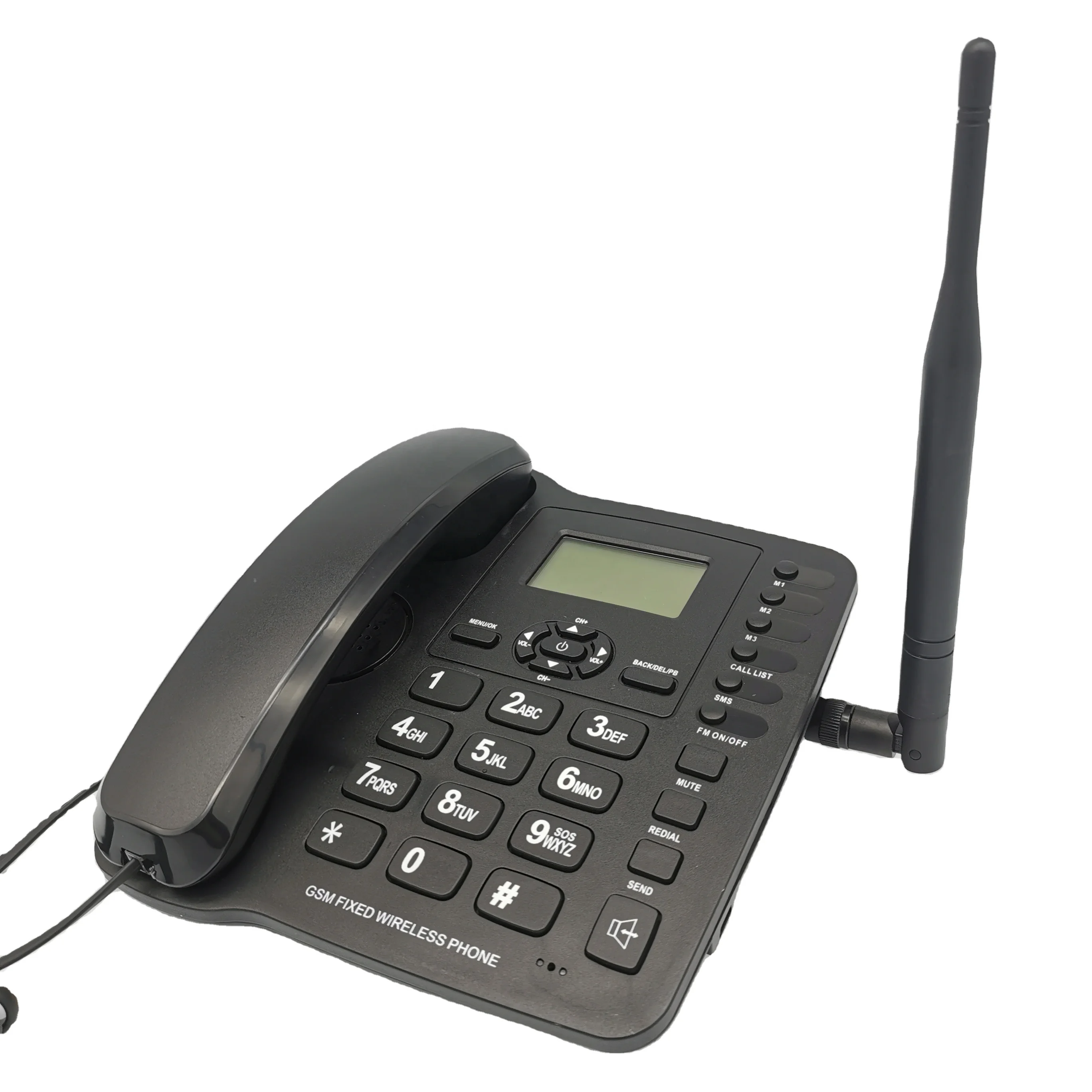 Manufacturer Supplier Redial Alarm Clock 2g Android Fixed Wireless Desk Phone