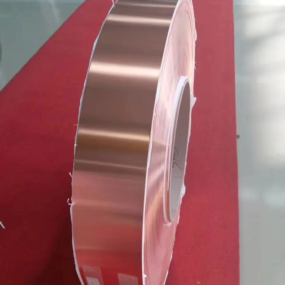 Industrial Metallic Strip Earthing Conductive Copper Foil Sheet Tape For Stained Glass