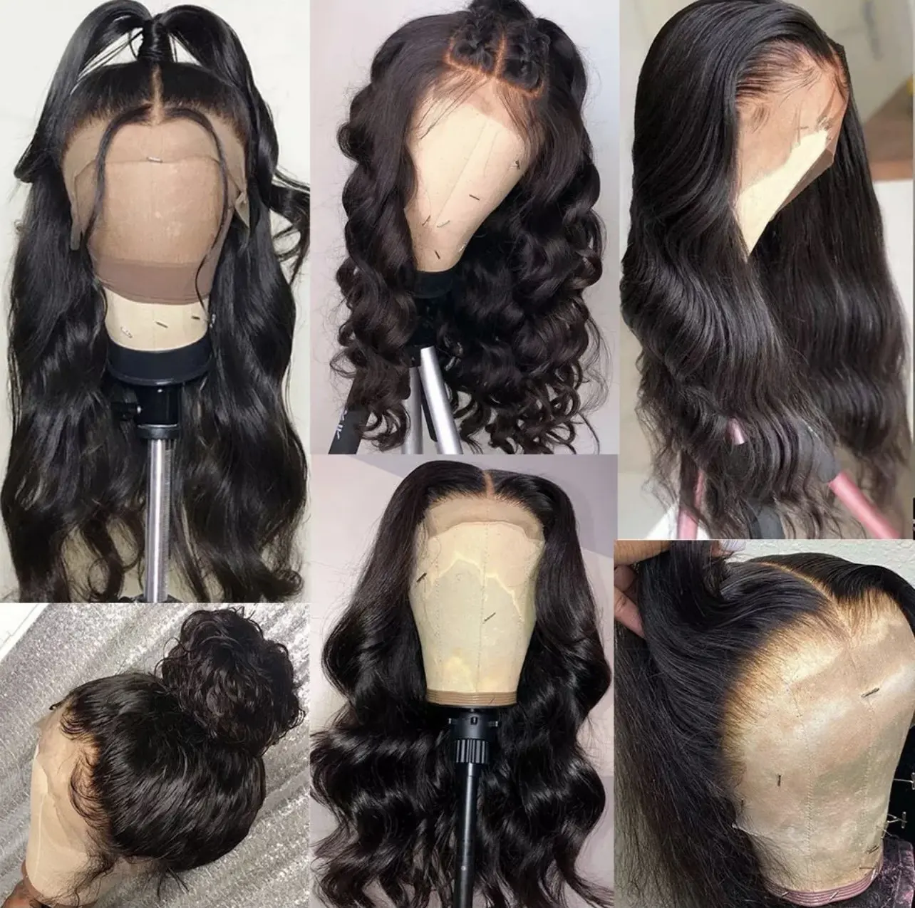 26 28 Inch Straight Lace Front Wig For Black Women Brazilian Straight Frontal Wig 13X4 Lace Front Wigs