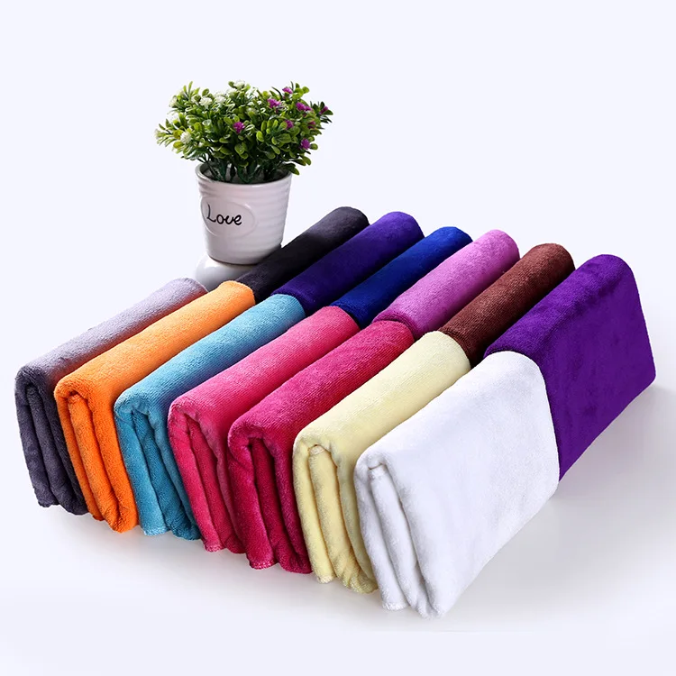 Wholesale New Design Microfiber Kitchen Cleaning Towel Car Cloth In Bulk Colorful Nano Equipment Microfiber Towel