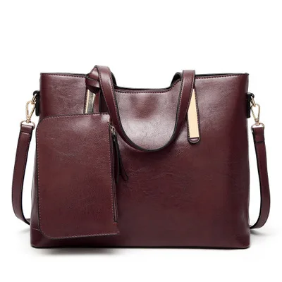 Fashion Women wholesale  high quality PU leather Shoulder Bag handbag for women