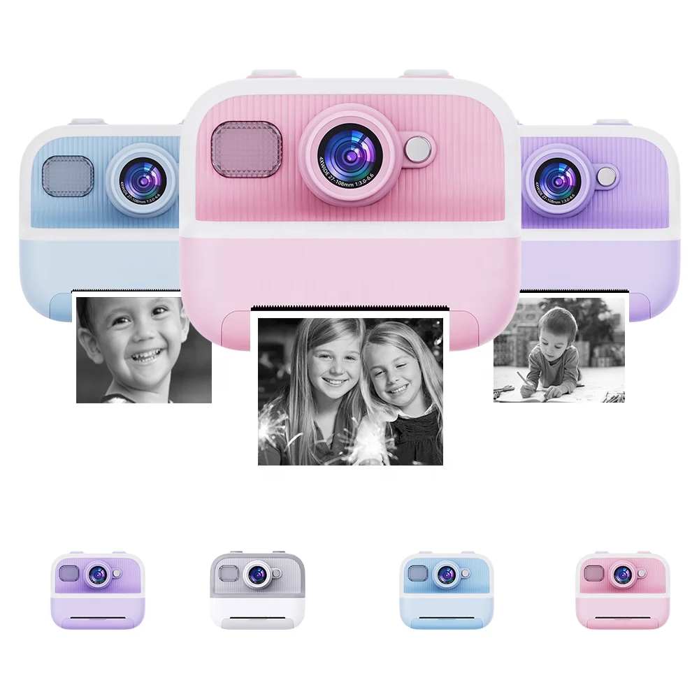 YMX CAM8 Technology Antique Portable Dual Camera Novelty Toys Kids Camera Instant Print for Kids Children Baby Girl Boy Toddler