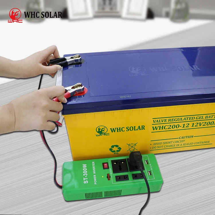 Цена solaire зарядное устройство инвертор 12v 24v Вольт 12ah 200ah agm свинцово-кислотный гель многократного цикла глубокого заряда-разряда хранение ИБП солнечная