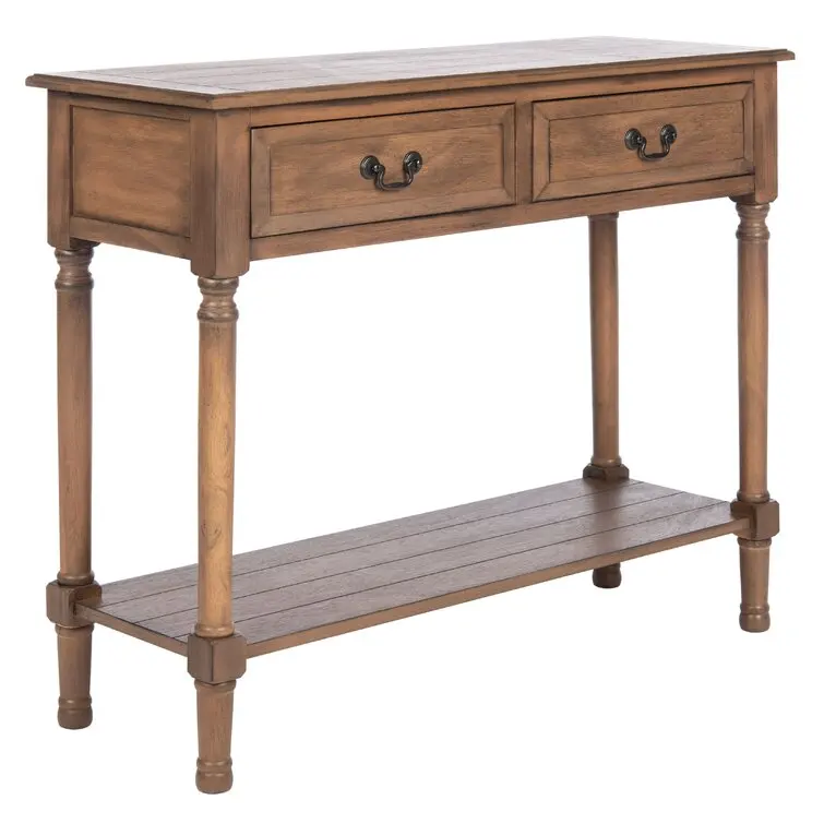 Rustic Vintage Hallway Sofa Table  Narrow Long Entry Table Farmhouse Console Table