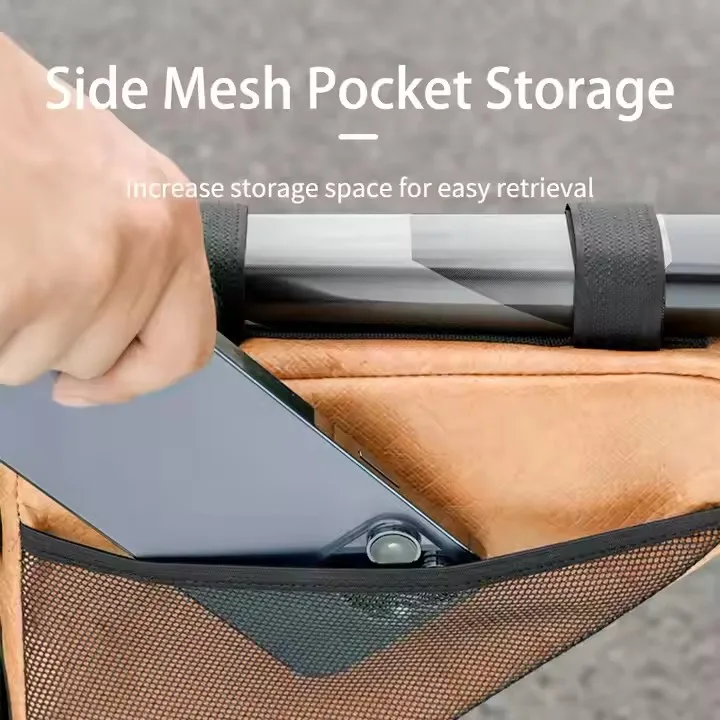 Bicycle bag outdoor Eco-Friendly Material Bike Front Tube Bag Portable Waterproof Triangle Bicycle Frame Bag