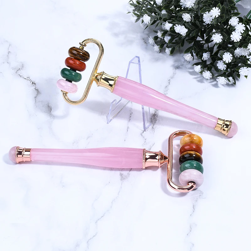 Neck Skin Care Tools Face Massager Roller Gua sha Jade Store Scraper Roller Massage For Facial Gouache Lift Body Slimming Guasha