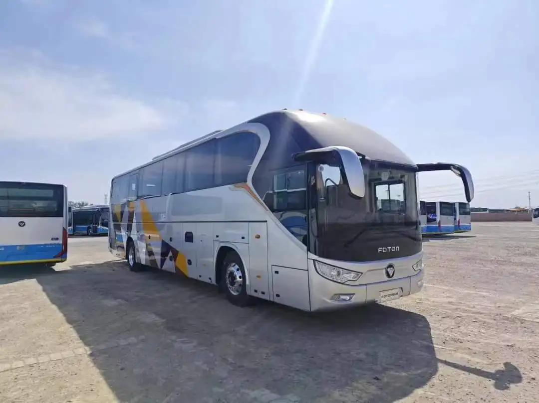 Foton BJ6122 NEW Bus 42+1+1 Seats RHD 10.5L Luxrury Comfortable Passenger Coach Bus