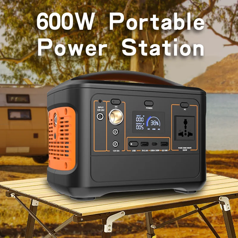 Портативная электростанция POPOWER 153600 мАч 600 Вт 110 В/220 В переменного тока портативная система Engergy с литиевым аккумулятором USB 220 внешний