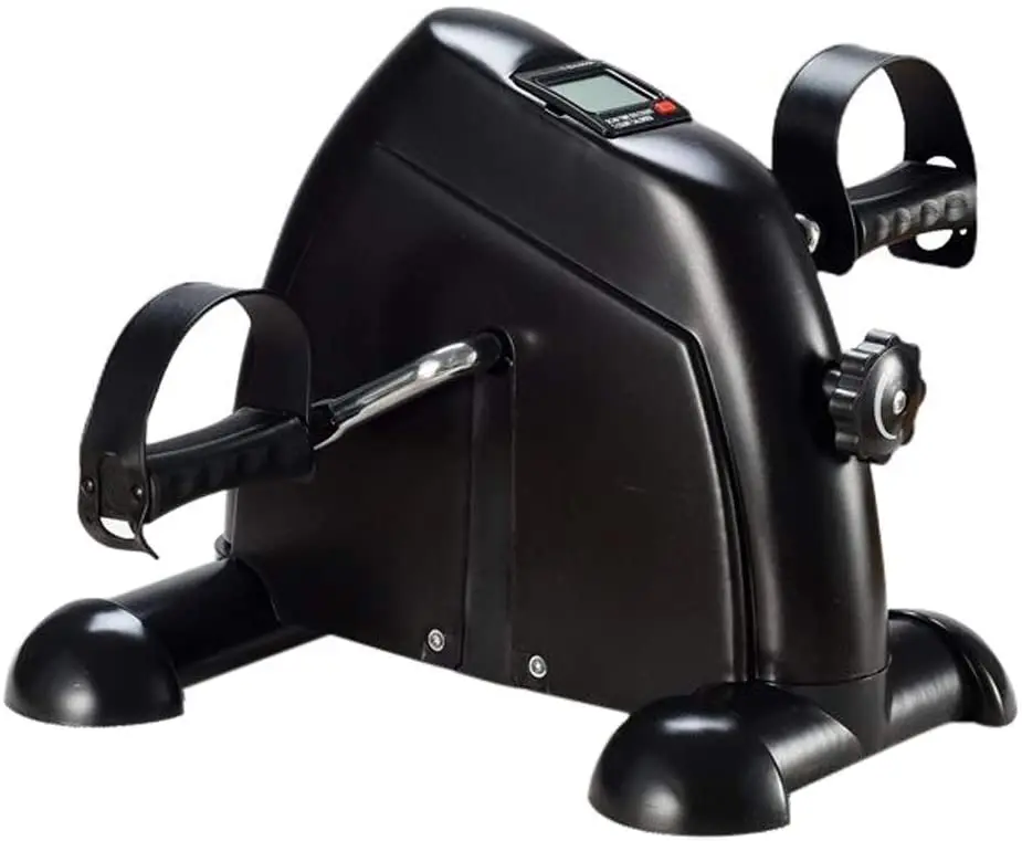FANDING Health Recovery Pedal Exerciser Arms and Legs Mini Exercise bike Mini Cross Trainer for Elderly Adults