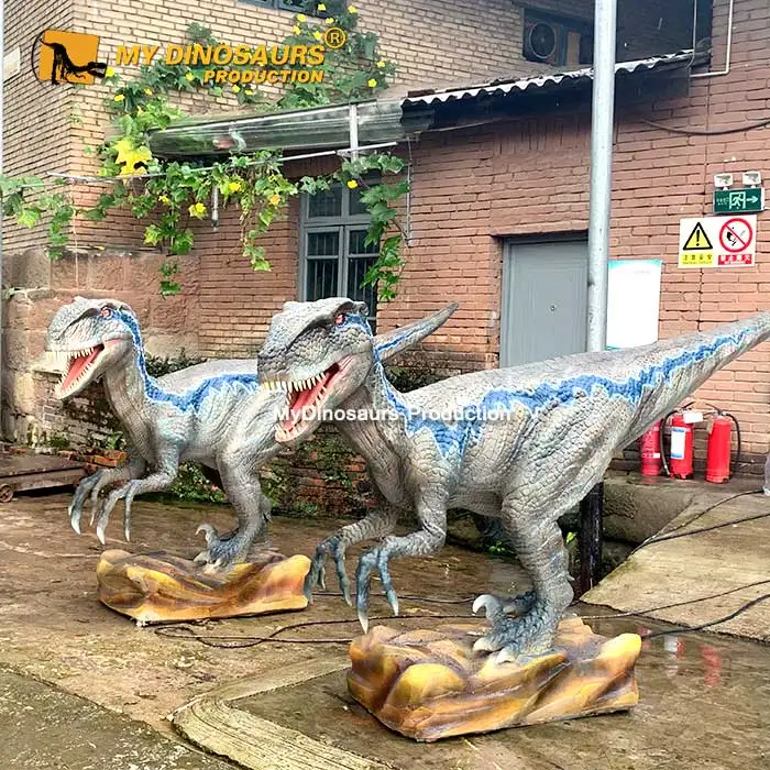 MY DINO Amusement Park Animatronic Dinosaur Interactive Velociraptor