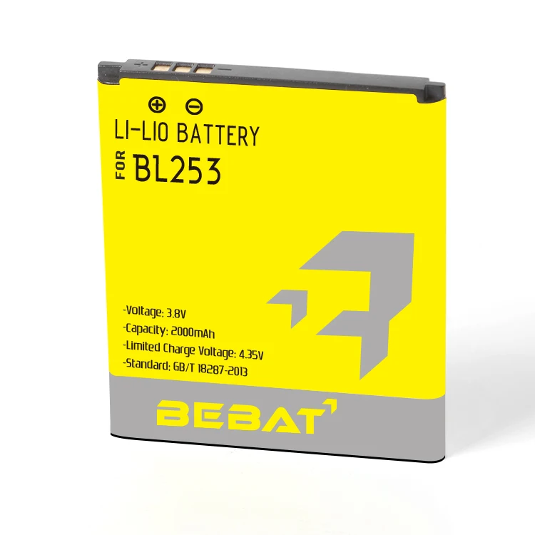 BL253 для Lenovo A2016 A40 A1000M A1010 A20 Сменный аккумулятор для мобильного телефона