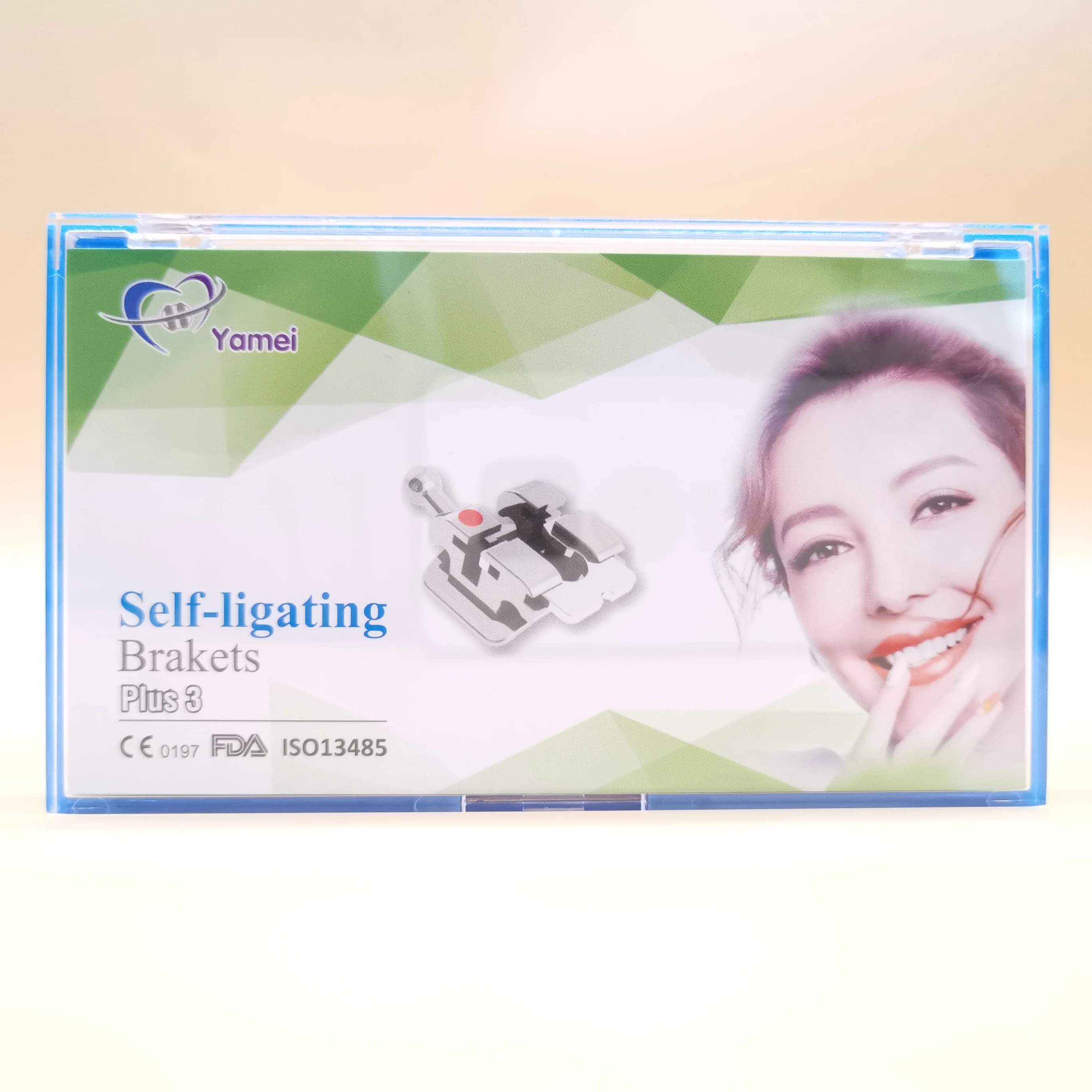 Manufacturer Orthoontic Metal Roth Passive Self Ligating Orthodontic Brackets Orthodontic Braces