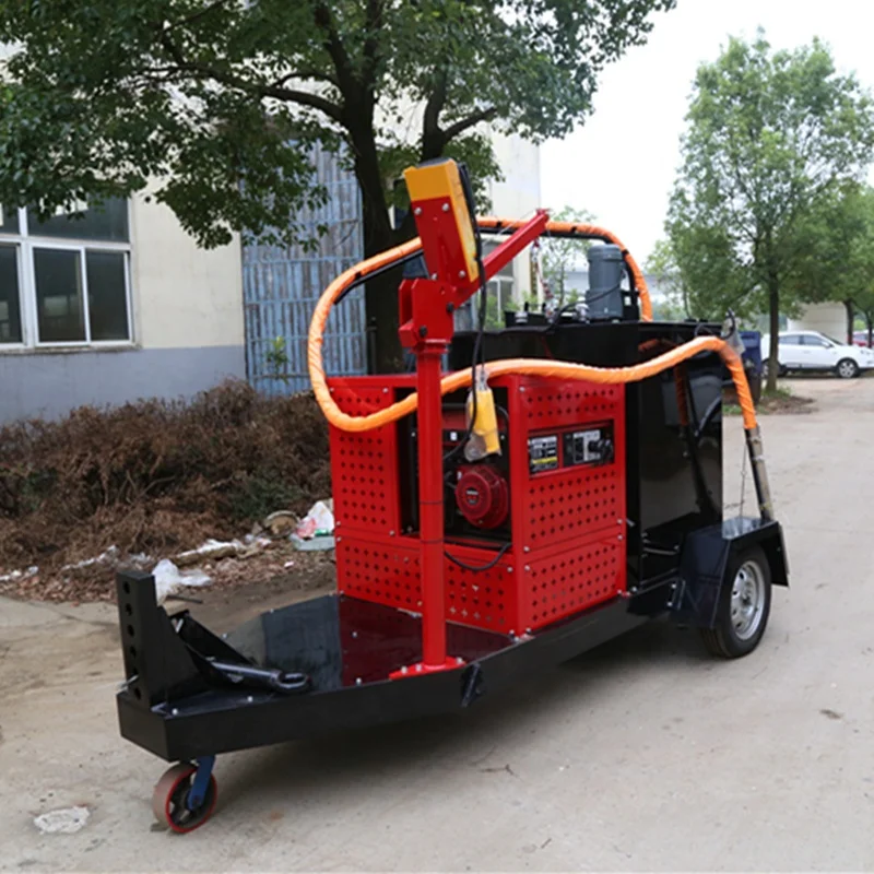 High-Tech Asphalt Crack Sealing Machine for Melting and Pouring Bitumen Essential for Road Maintenance