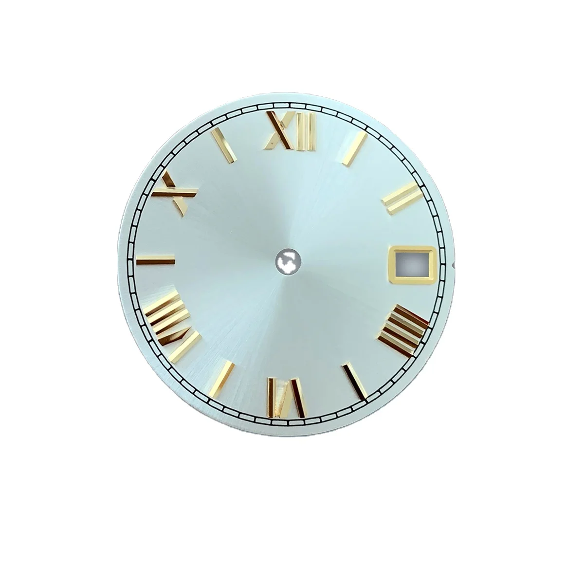 NH35 Dial Face For Seiko Mods NH36 NH35 Automatic Movement Roman Numerals 28.5MM Sterile Dial Green Luminous Watch Accessories