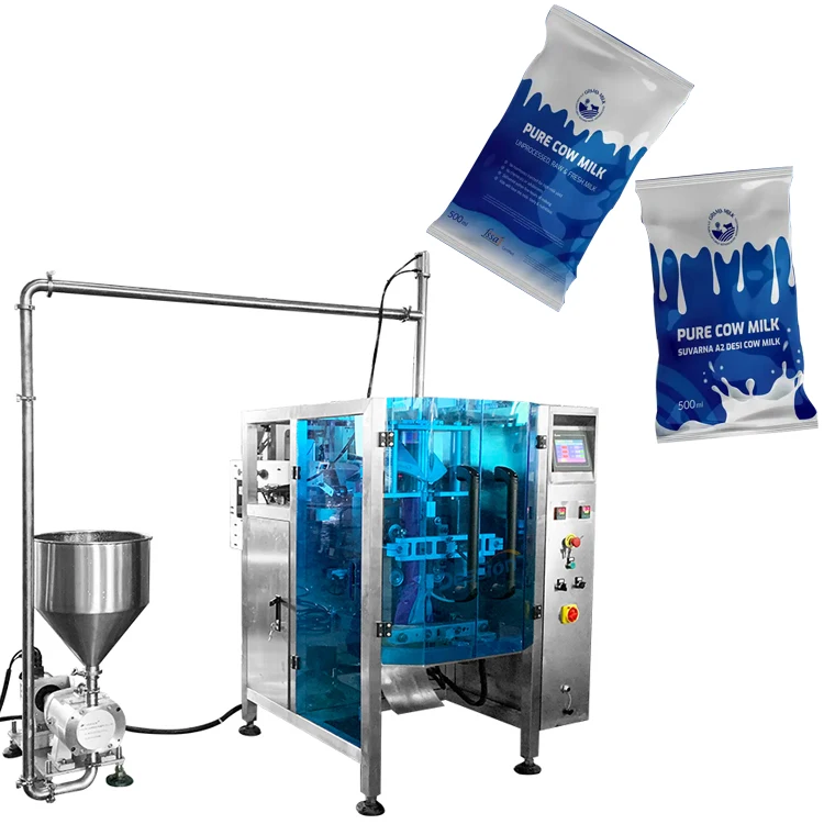 Auto Liquid Sachet Water Bag Filling Packing Machine Juice Drinking Water Pouch Packing Machine Milk Bag Filling Packing Machine