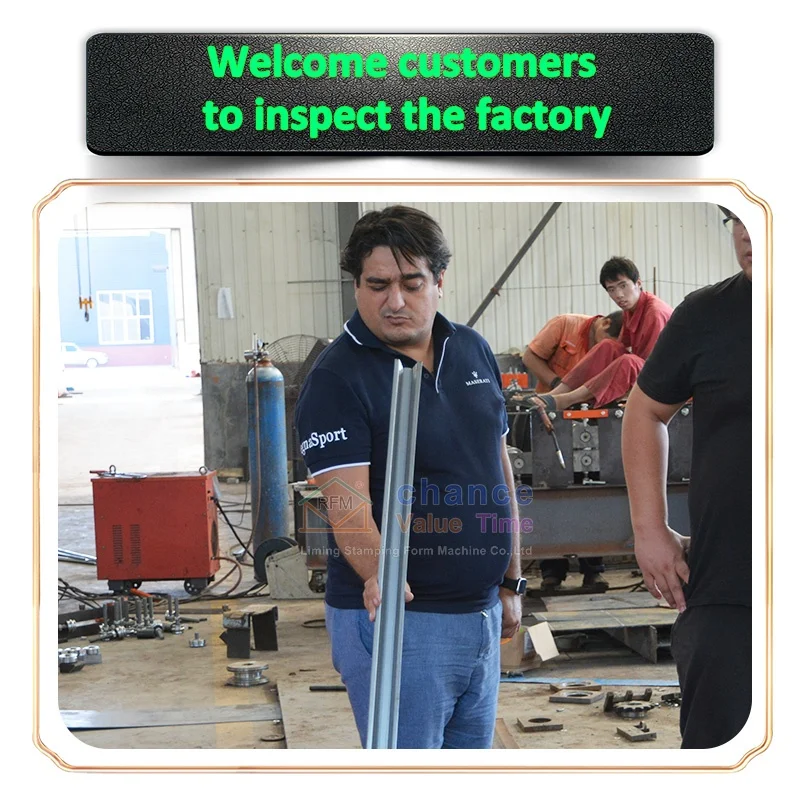 Liming steel frame and purlin making machine cheaper c z purlin channel roll forming machine