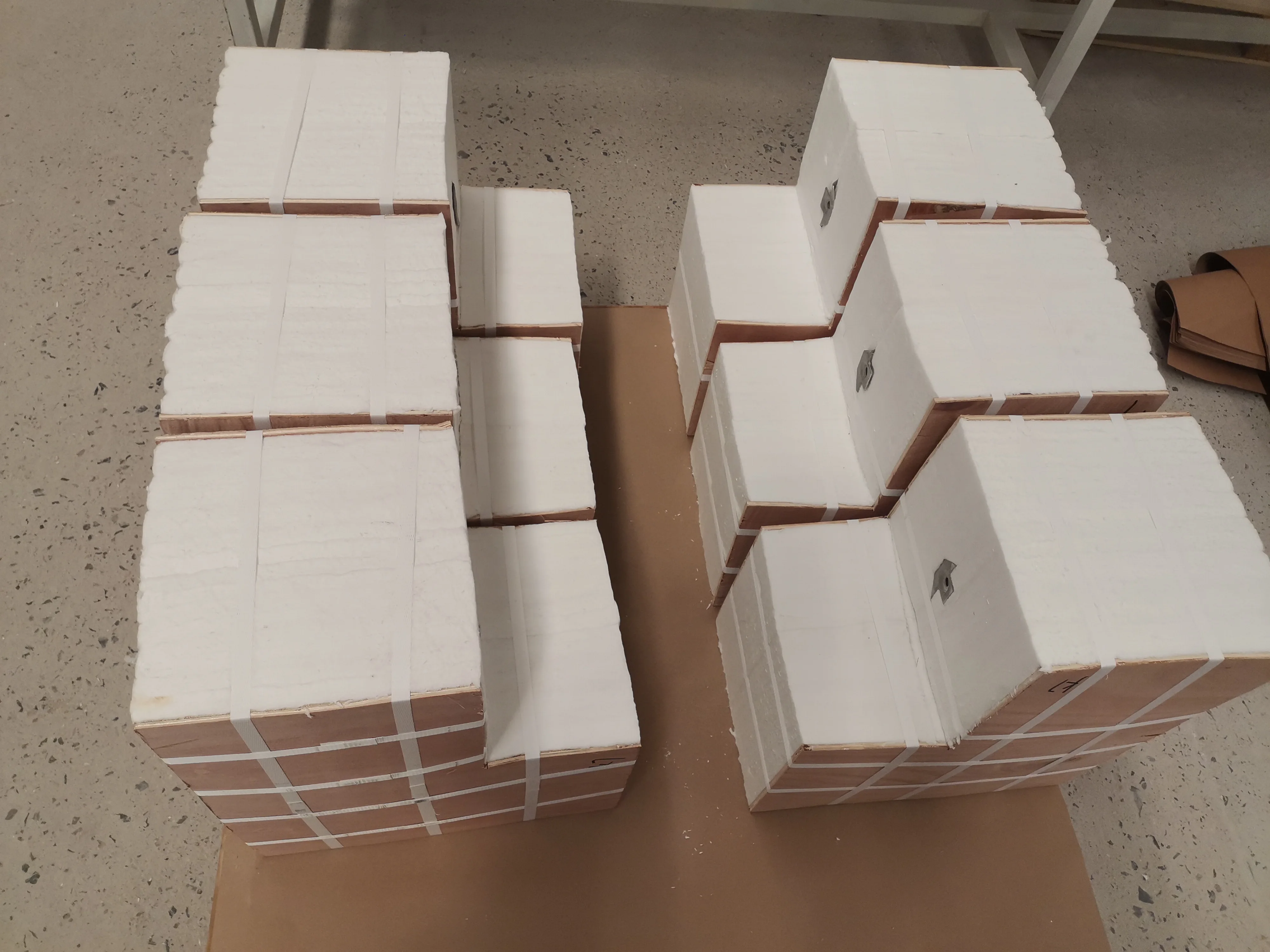 1350 HA Refractory Ceramic Fiber Laminated Module for industrial furnace