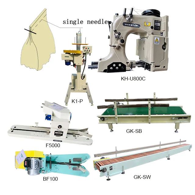 Keestar KH-U800C(80800C) Высокое качество Экономичный jumbo/мешок контейнера закрывая машинное оборудование KH-U800C + K1-P + F5000/BF100 + GK-SB/GK-SW