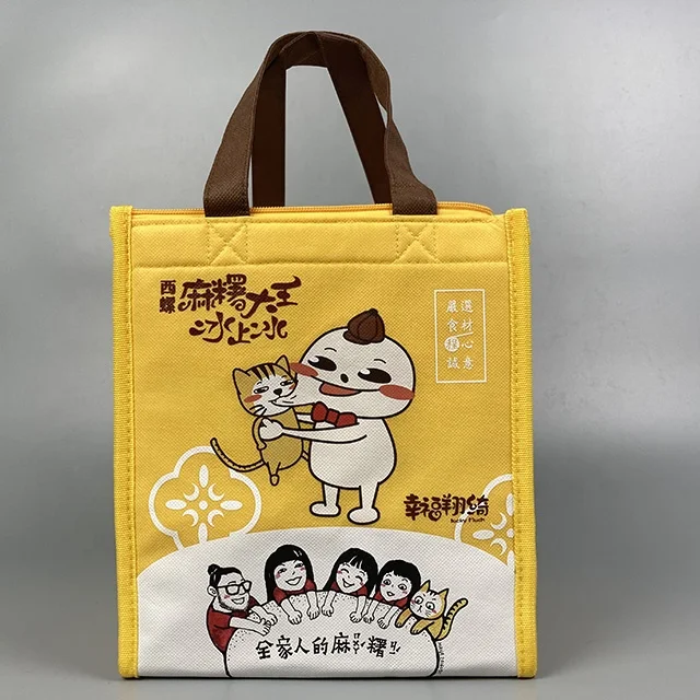 Sedex audit customized top quality non woven ice bag cooler bag insulated lunch delivery insulator bag