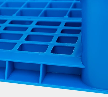 6 полозьев для тяжелых поддонов армированный HDPE перерабатываемый Противоскользящий пластиковый поддон склада и транспортировки