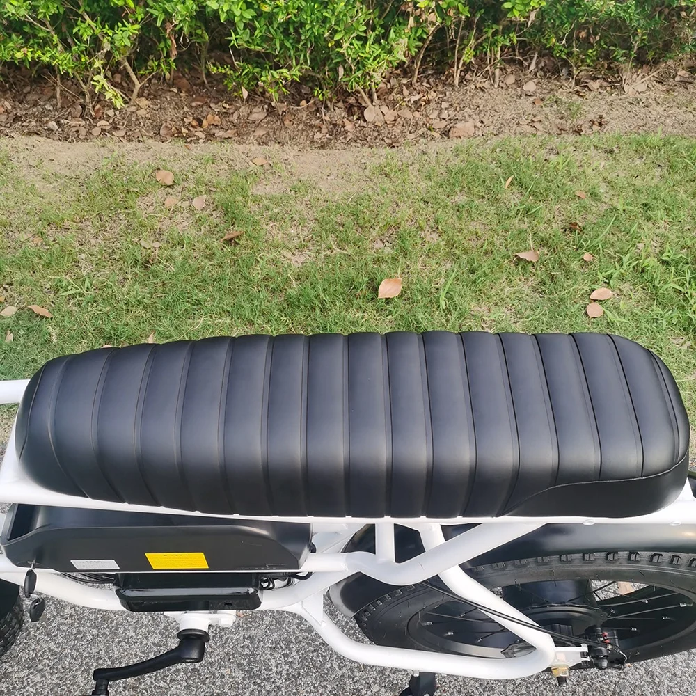 Oversize Comfortable Soft Wide Electric Ebike Bike Bicycle Cushion Saddle Seat