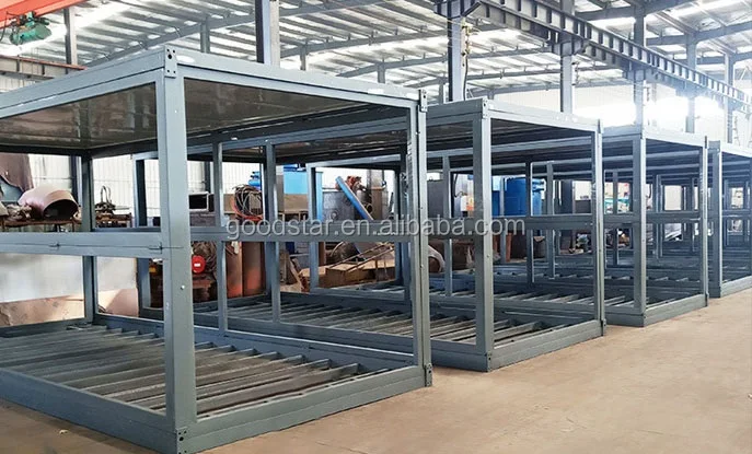 Promotion modular portable kit folding houses steel prefabricated cabins for sale