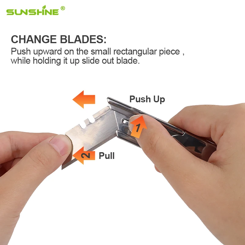 SUNSHINE SK5 blade Storage Speed safe Assisted Opening Quick Change Folding Utility Knife for Cutting Box Paper Pocket Knife