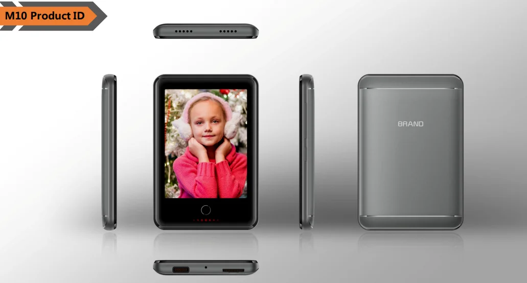 
Hot Sale Fashion 2.8 Inch Mp3 Player With Music Play And Video Play student learning machine logo print MP4 