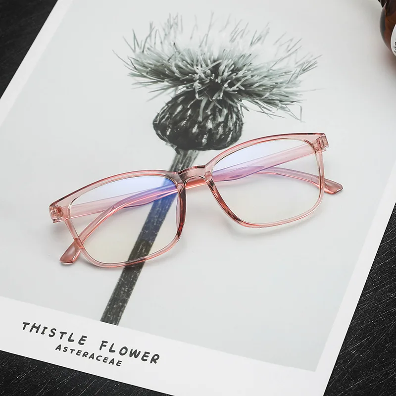 Comfortable Frame Europe and America Literature Art New Light Flat Mirror glasses