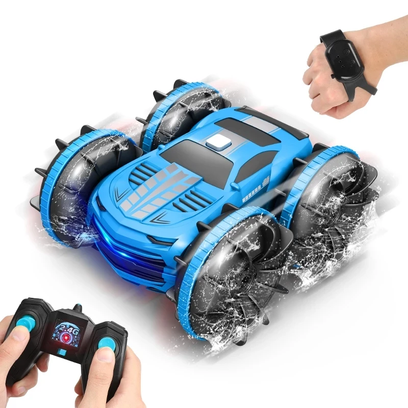 Drift Climbing Remote Control Amphibious Vehicle 2.4G Dual Remote Gesture Control Car Toys