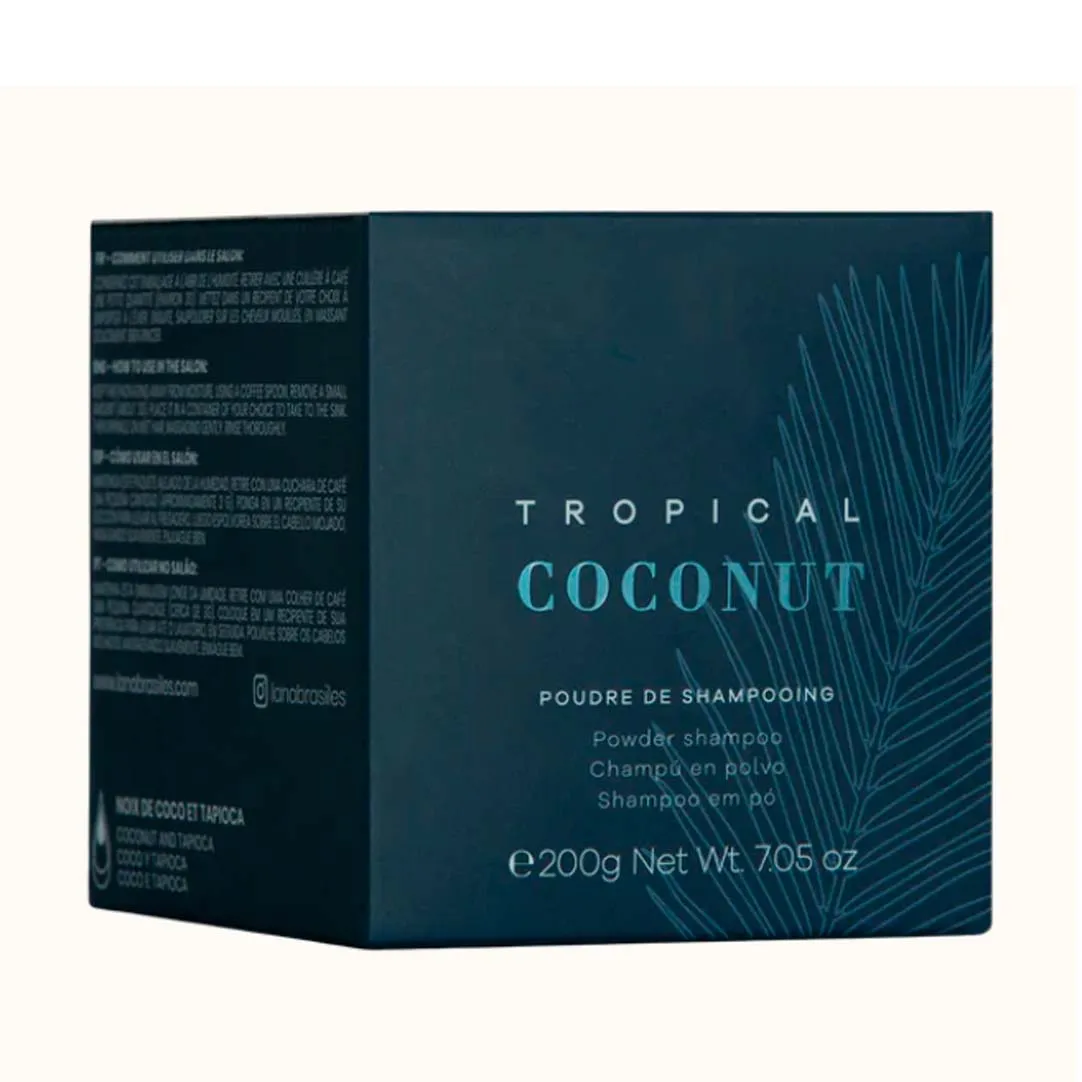 Tropical Coconut Progressiva 1L + Hydration Cream 500g + Shampoo Powder 200 Vegan Tropical Coconut Progressive