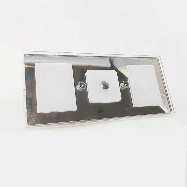 Роскошный кристаллический акриловый объектив 12 В постоянного тока, внутренний светодиодный потолочный купольный светильник с сенсорным переключателем с регулируемой яркостью